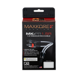 DB Link MK-PR1.5R : 1.5' Maxkore+ Premium Quad Shield, 100% OFC, TINNED Anti-Corrosive RCA