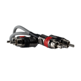 DB Link MK-PR1.5R : 1.5' Maxkore+ Premium Quad Shield, 100% OFC, TINNED Anti-Corrosive RCA