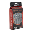 DB Link MK-PR3R : 3' Maxkore+ Premium Quad Shield, 100% OFC, TINNED Anti-Corrosive RCA