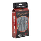 DB Link MK-PR3R : 3' Maxkore+ Premium Quad Shield, 100% OFC, TINNED Anti-Corrosive RCA