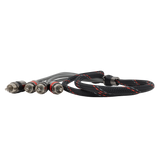 DB Link MK-PR3R : 3' Maxkore+ Premium Quad Shield, 100% OFC, TINNED Anti-Corrosive RCA