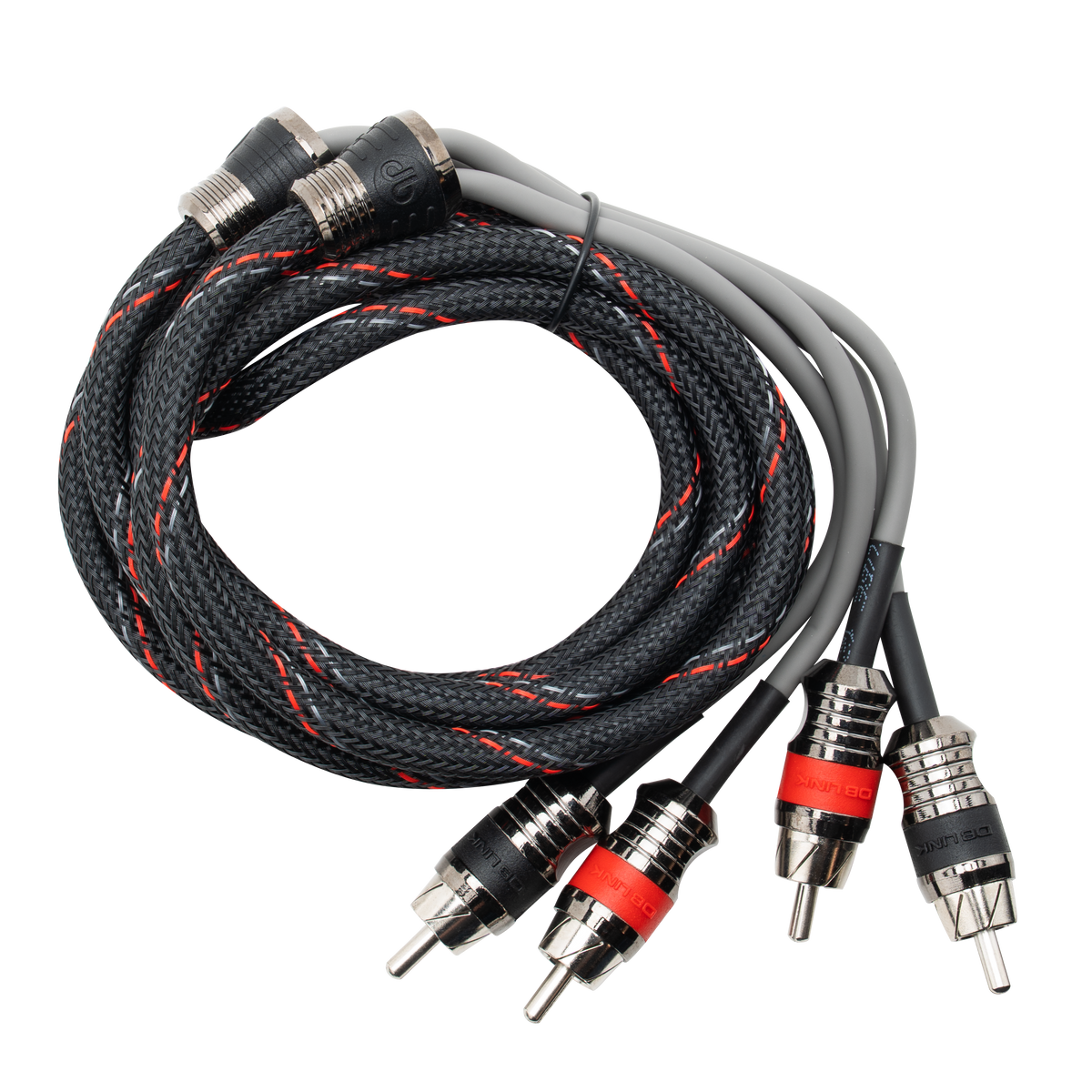 DB Link MK-PR6R : 6' Maxkore+ Premium Quad Shield, 100% OFC, TINNED Anti-Corrosive RCA