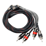 DB Link MK-PR6R : 6' Maxkore+ Premium Quad Shield, 100% OFC, TINNED Anti-Corrosive RCA