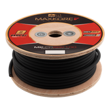 DB Link MK-PR8BK100 : 100' 8 AWG Maxkore+ Premium Black, 100% OFC, TINNED Anti-Corrosive Ground Wire Roll