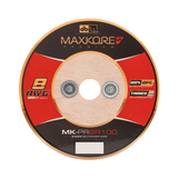 DB Link MK-PR8R100 : 100' 8 AWG Maxkore+ Premium Red, 100% OFC, TINNED Anti-Corrosive Power Wire Roll