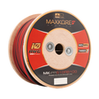 DB Link MK-PRS10RB100 : 100' 10 AWG Maxkore+ Premium Red/Black Speaker Wire, 100% OFC, TINNED Anti-Corrosive