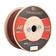 DB Link MK-PRS12RB100 : 100' 12 AWG Maxkore+ Premium Red/Black Speaker Wire, 100% OFC, TINNED Anti-Corrosive