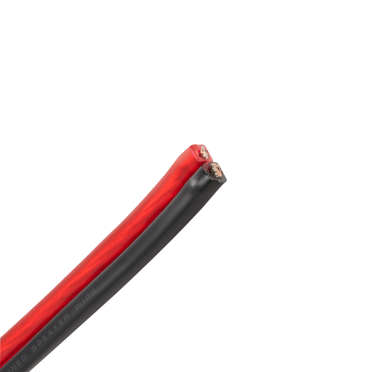 DB Link MK-PRS12RB25 : 25' 12 AWG Maxkore+ Premium Red/Black Speaker Wire 100% OFC, TINNED Anti-Corrosive