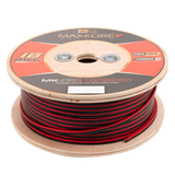 DB Link MK-PRS18RB250 : 250' 18 AWG Maxkore+ Premium Red/Black Speaker Wire 100% OFC, TINNED Anti-Corrosive