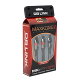 DB Link MK-PRY2FR : Maxkore+ Premium Quad Shield, 100% OFC, TINNED Anti-Corrosive RCA Ys 2F/1M