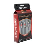 DB Link MK-PRY2MR : Maxkore+ Premium Quad Shield, 100% OFC, TINNED Anti-Corrosive RCA Ys 2M/1F