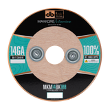 DB Link MKM14BK100 : 100' 14 Ga Maxkore Marine Black, 100% OFC, TINNED Anti-Corrosive Wire Roll (WHOLE ROLL)