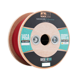 DB Link MKM14R100 : 100' 14 Ga Maxkore Marine Red, 100% OFC, TINNED Anti-Corrosive Wire Roll (WHOLE ROLL)