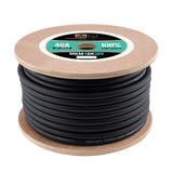 DB Link MKM4BK100 : 100' 4Ga Maxkore Marine Black, 100% OFC, TINNED Anti-Corrosive Wire Roll