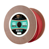 DB Link MKM4R100 : 100' 4Ga Maxkore Marine Red, 100% OFC, TINNED Anti-Corrosive Wire Roll