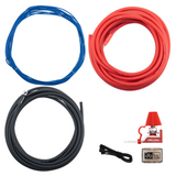DB Link MKMK8-20: 8 Ga. Maxkore Marine Amplifier Kit with 20' PW/GR/REM 100% OFC Tinned Anti-Corrosive Wires