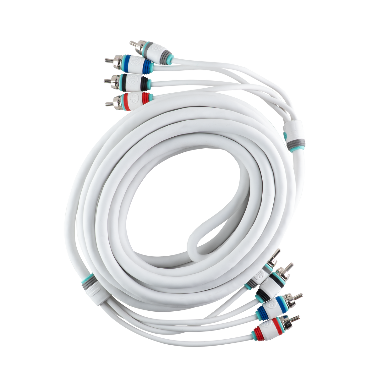 DB Link MKMR4-25 : 25' 4 Channel Maxkore Marine 100% OFC, Tinned Anti-Corrosive RCA