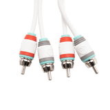 DB Link MKMR3 : 3' Maxkore Marine 100% OFC, Tinned Anti-Corrosive RCAs
