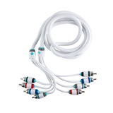 DB Link MKMR4-6 : 6' 4 Channel Maxkore Marine 100% OFC, Tinned Anti-Corrosive RCA