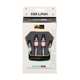 DB Link MKMR6 : 6' Maxkore Marine 100% OFC, Tinned Anti-Corrosive RCAs