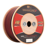 DB Link MK-PRS16RB250 : 250' 16 AWG Maxkore+ Premium Red/Black Speaker Wire, 100% OFC, TINNED Anti-Corrosive