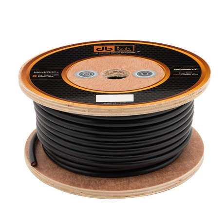 DB Link MKPW8BK100 : 8 Gauge Black 100 ft. Maxkore Power Wire Roll
