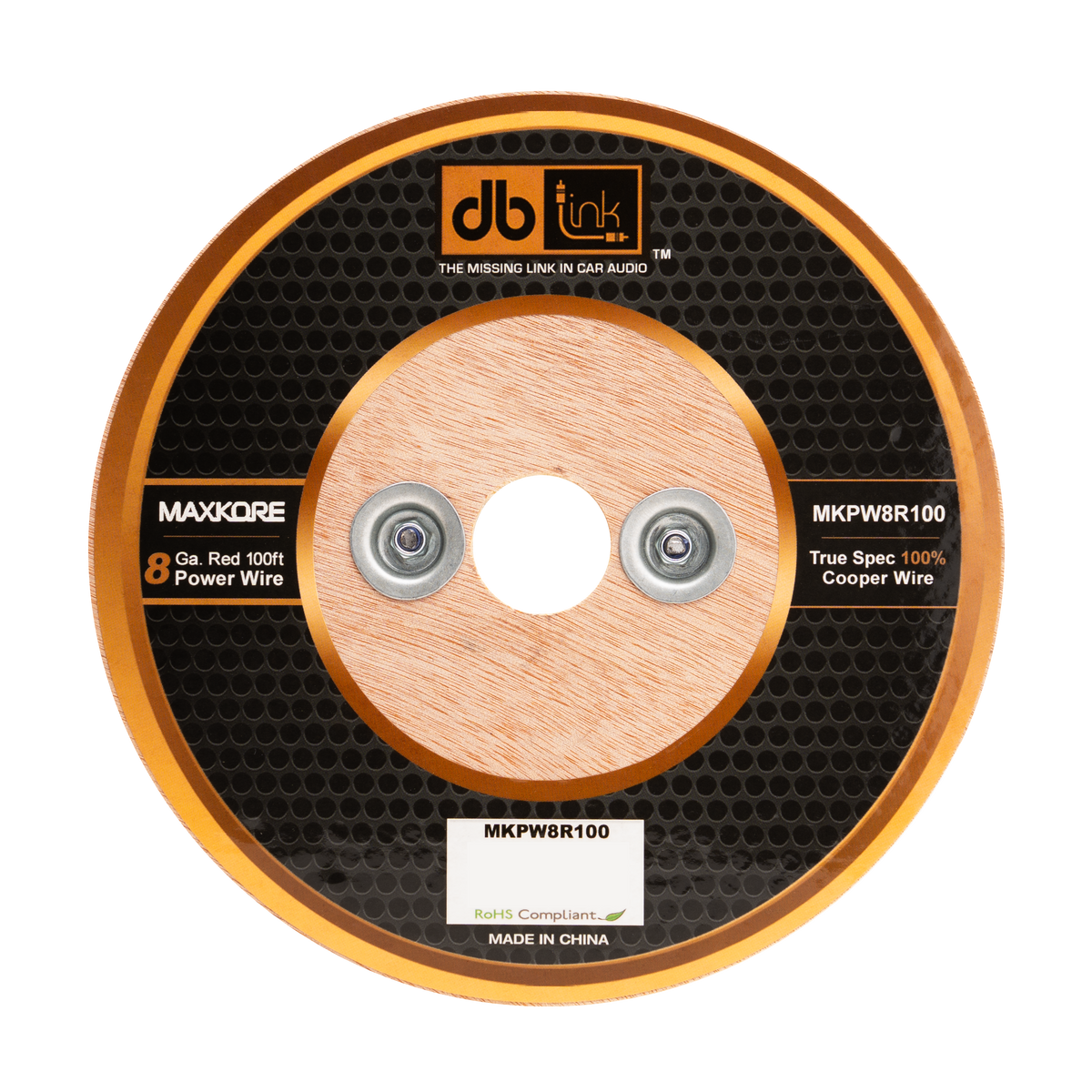 DB Link MKPW8R100 : 8 Gauge Red 100 ft. Maxkore Power Wire Roll