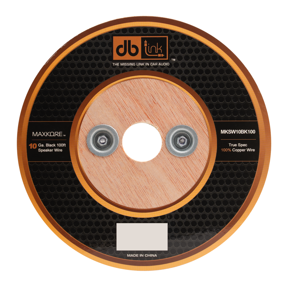 DB Link MKSW10BK100 : 10 Gauge Black 250 ft. Maxkore Soft Touch Speaker Wire Roll