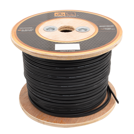 DB Link MKSW18BK500 : 18 Gauge Black 500 ft. Soft Touch Speaker Wire