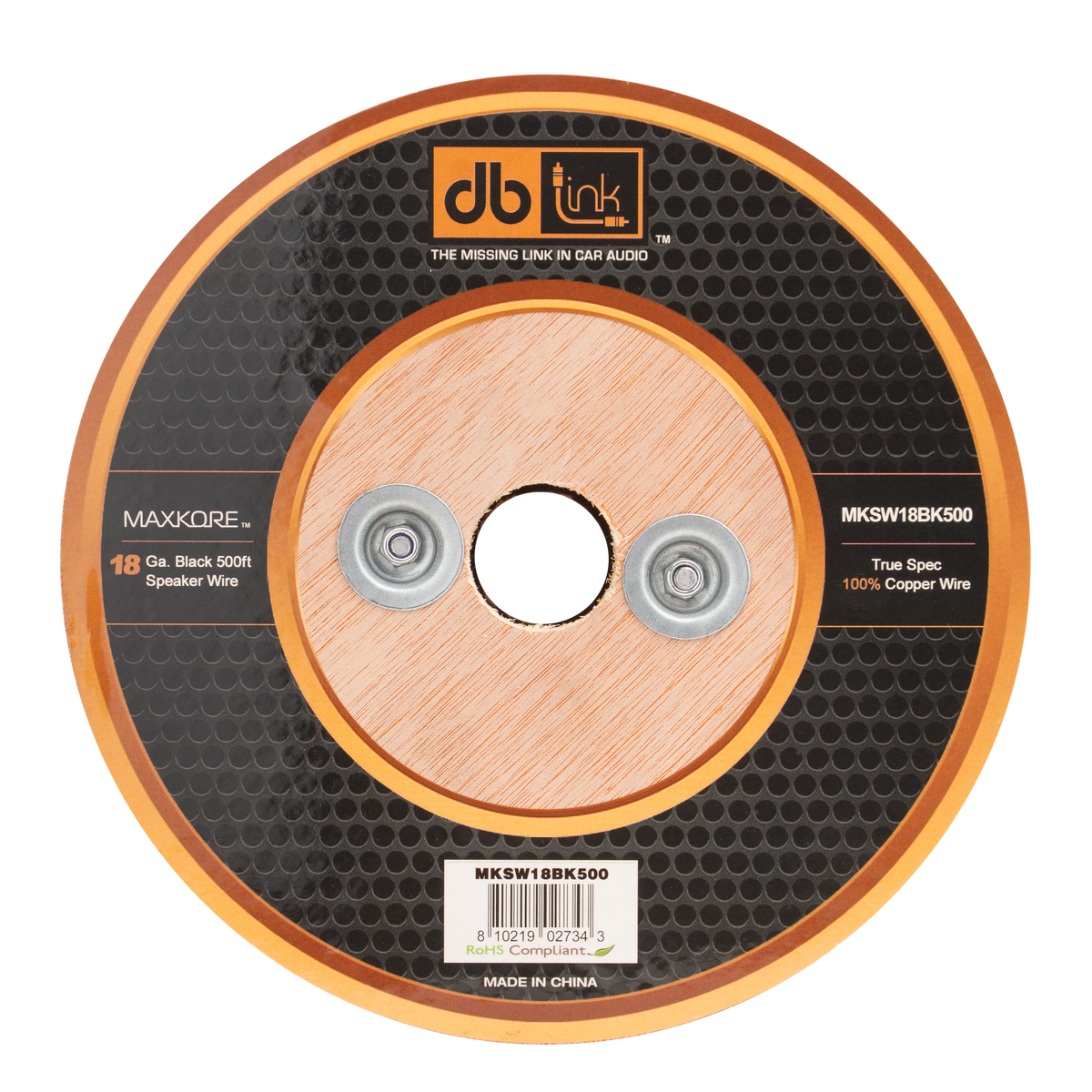 DB Link MKSW18BK500 : 18 Gauge Black 500 ft. Soft Touch Speaker Wire