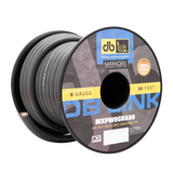 DB Link MXPW0GRA50 : 0 Gauge Maxkore Premium 100% Copper Gray Soft Touch Power Wire Roll