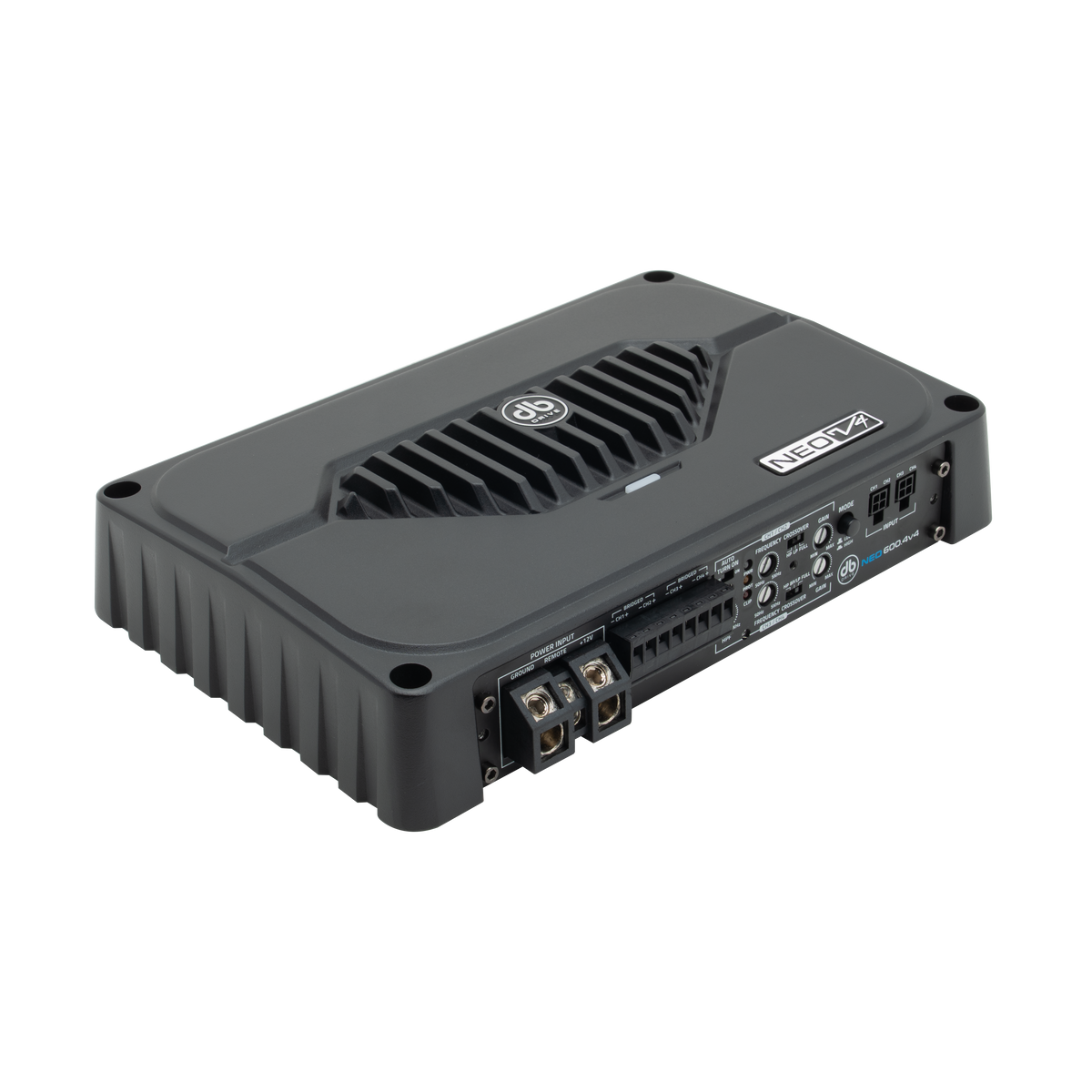 DB Drive NEO600.4V4 : 4-Channel Powersports Amplifier