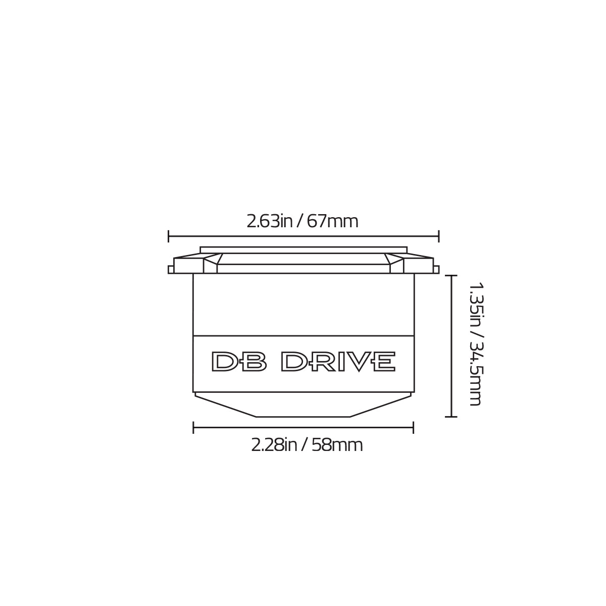 DB Drive P7TW 3M : 1.75″ Aluminum Dome Mini Super Tweeters (1 Pair)