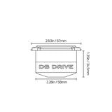 DB Drive P7TW 3M : 1.75″ Aluminum Dome Mini Super Tweeters (1 Pair)