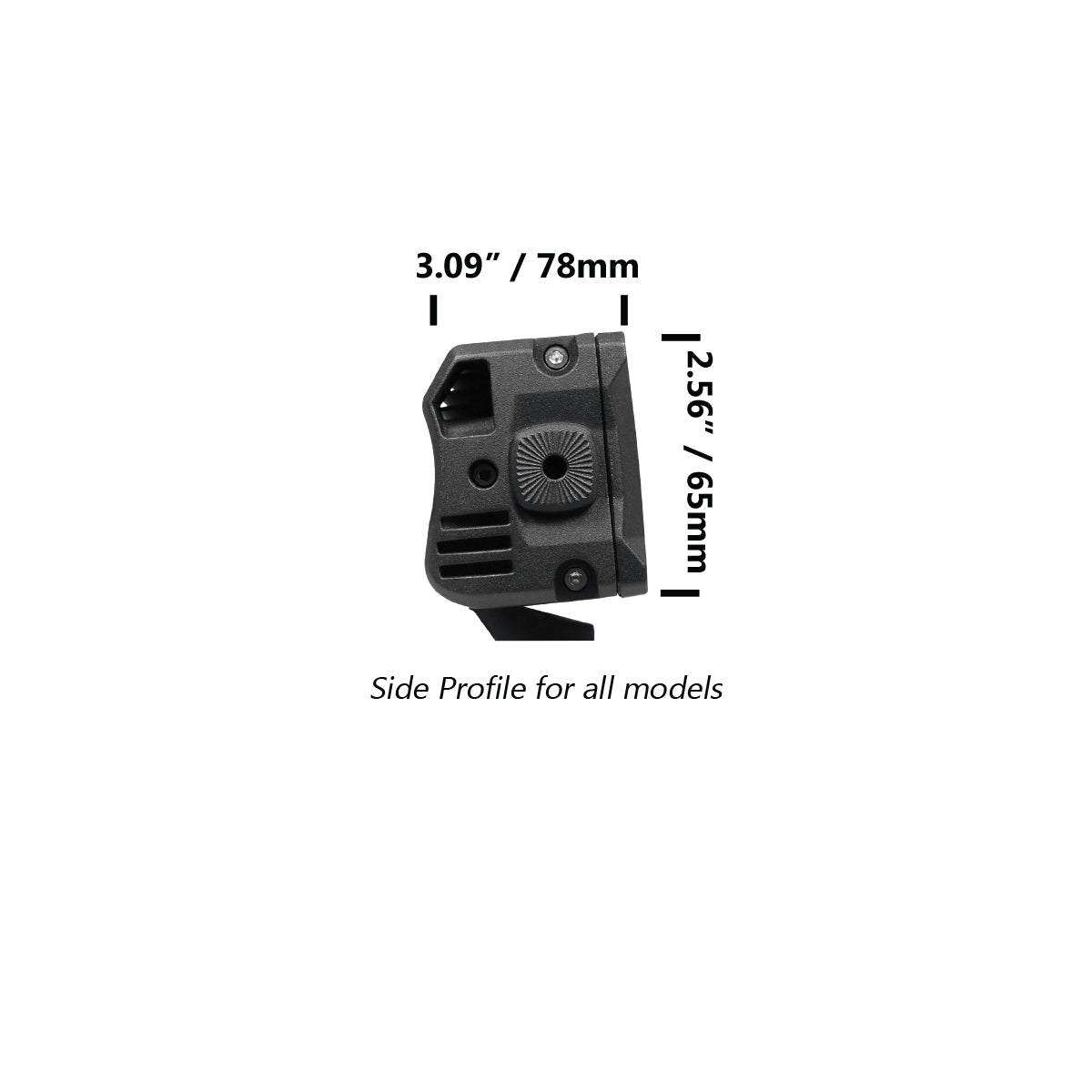 DB Drive DBLB14RGB : 14 in. Osram LED Light Bar W/RGB Accent Lighting