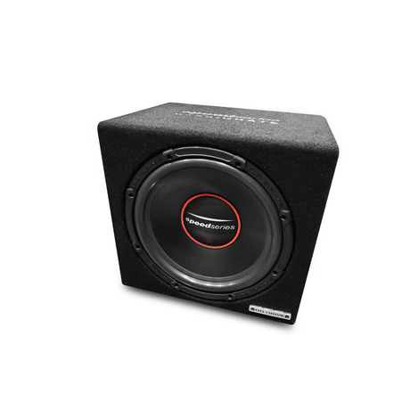 DB Drive SPX12-1BC : Subwoofer Bass Crate Enclosure