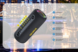 DB Drive T-OTG-3 : 60W Portable IPX5 Outdoor, Tempo series Speaker with BT, TWS, Bass Boost, RGB Lighting