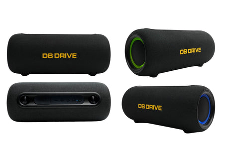 DB Drive T-OTG-3 : 60W Portable IPX5 Outdoor, Tempo series Speaker with BT, TWS, Bass Boost, RGB Lighting