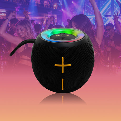 DB Drive T-OTG-2 : 30W Portable IPX4 Tempo series Speaker with BT, TWS, Bass Boost, RGB Lighting