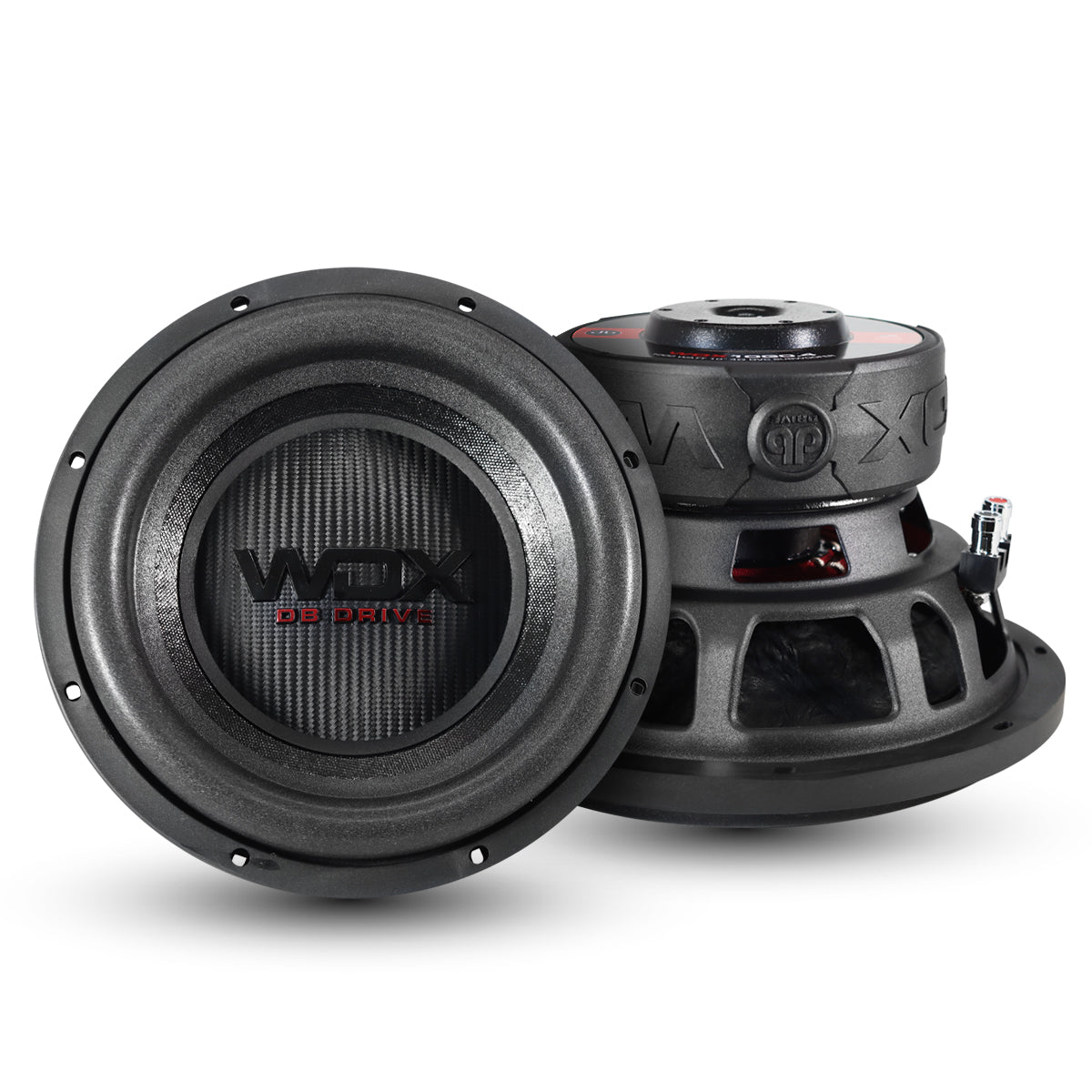 DB Drive WDX10G0.4 : 10" Dual 4-Ohm Subwoofer