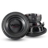 DB Drive WDX10G0.4 : 10" Dual 4-Ohm Subwoofer