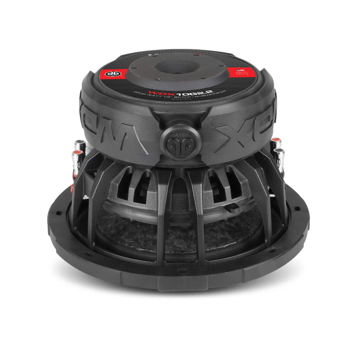 DB Drive WDX10G2.2 : 10" Dual 2-Ohm Subwoofer