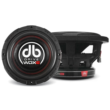 DB Drive WDX10G2F-4 : 10" Dual 4-Ohm Shallow Mount Subwoofer