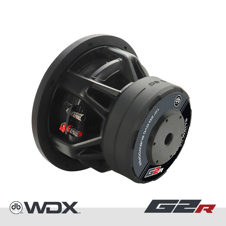 DB Drive WDX10G2R.4 : 10 in. Dual 4-Ohm Subwoofer