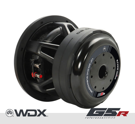 DB Drive WDX10G5R.2 : 10 in. Dual 2-Ohm Subwoofer
