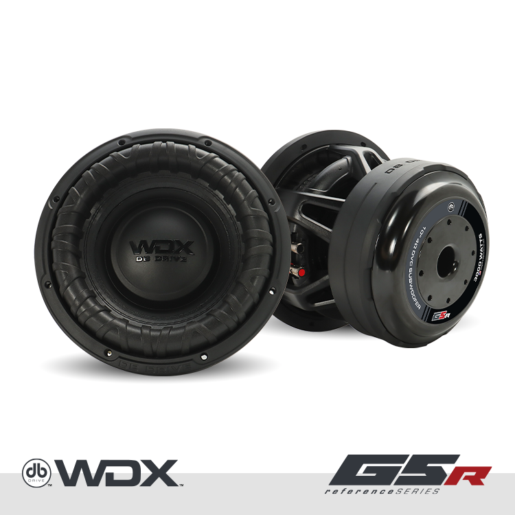 DB Drive WDX10G5R.4 : 10 in. Dual 4-Ohm Subwoofer