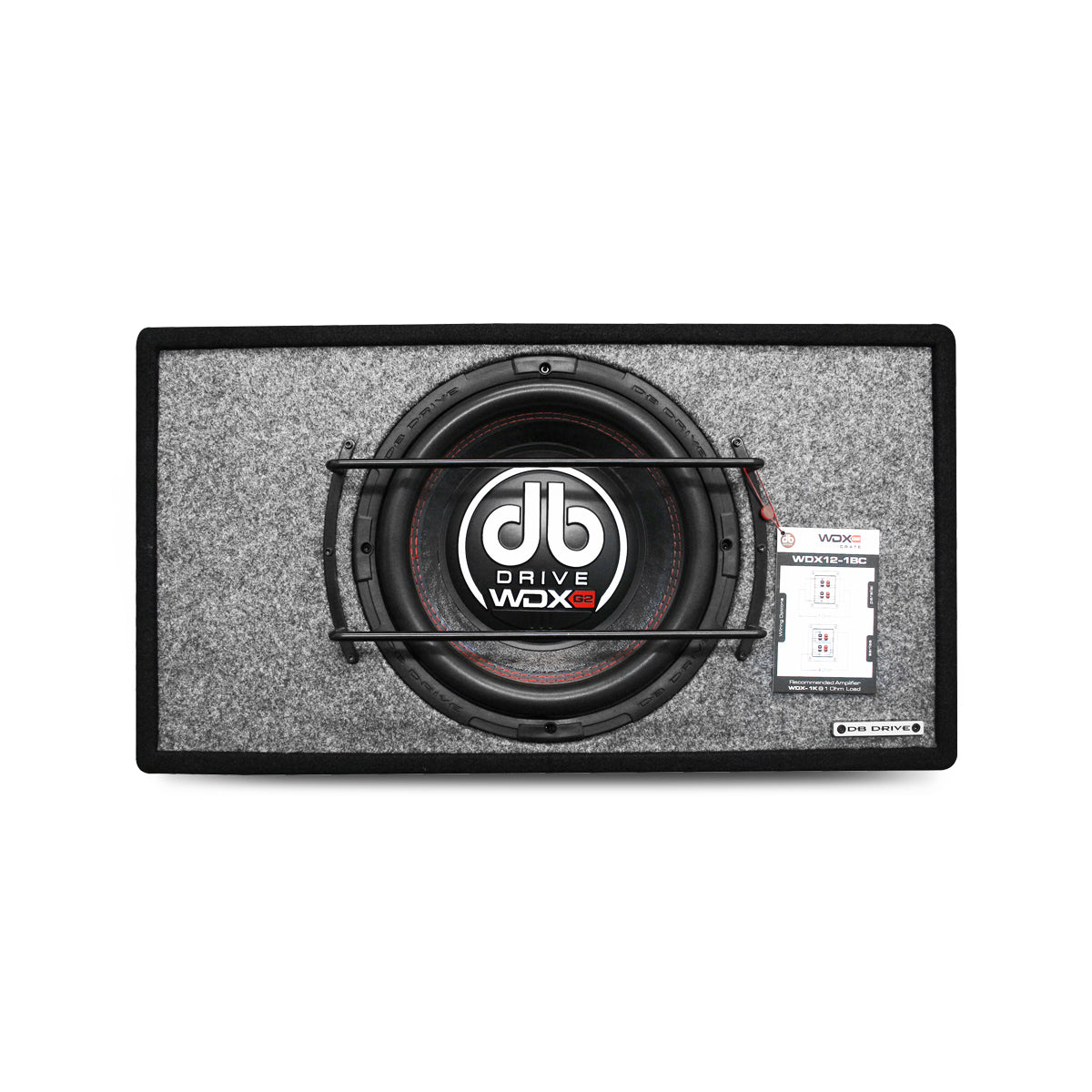DB Drive WDX12-1BC : WDX Subwoofer Bass Crate Enclosure