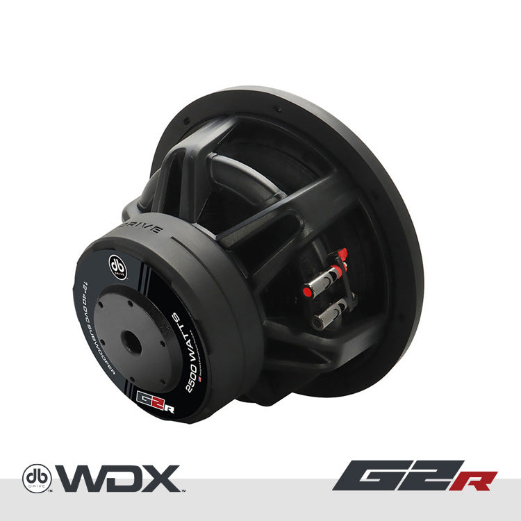 DB Drive WDX12G2R.2 : 12 in. Dual 2-Ohm Subwoofer