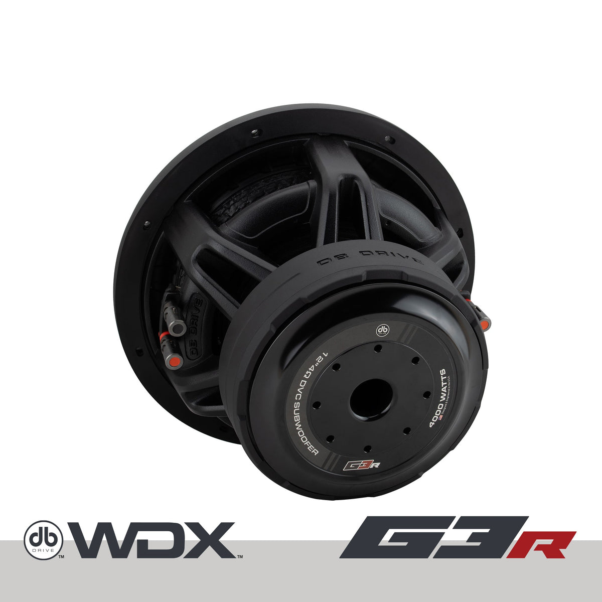 DB Drive WDX12G3R.4 : 12 in. Dual 4-Ohm Subwoofer