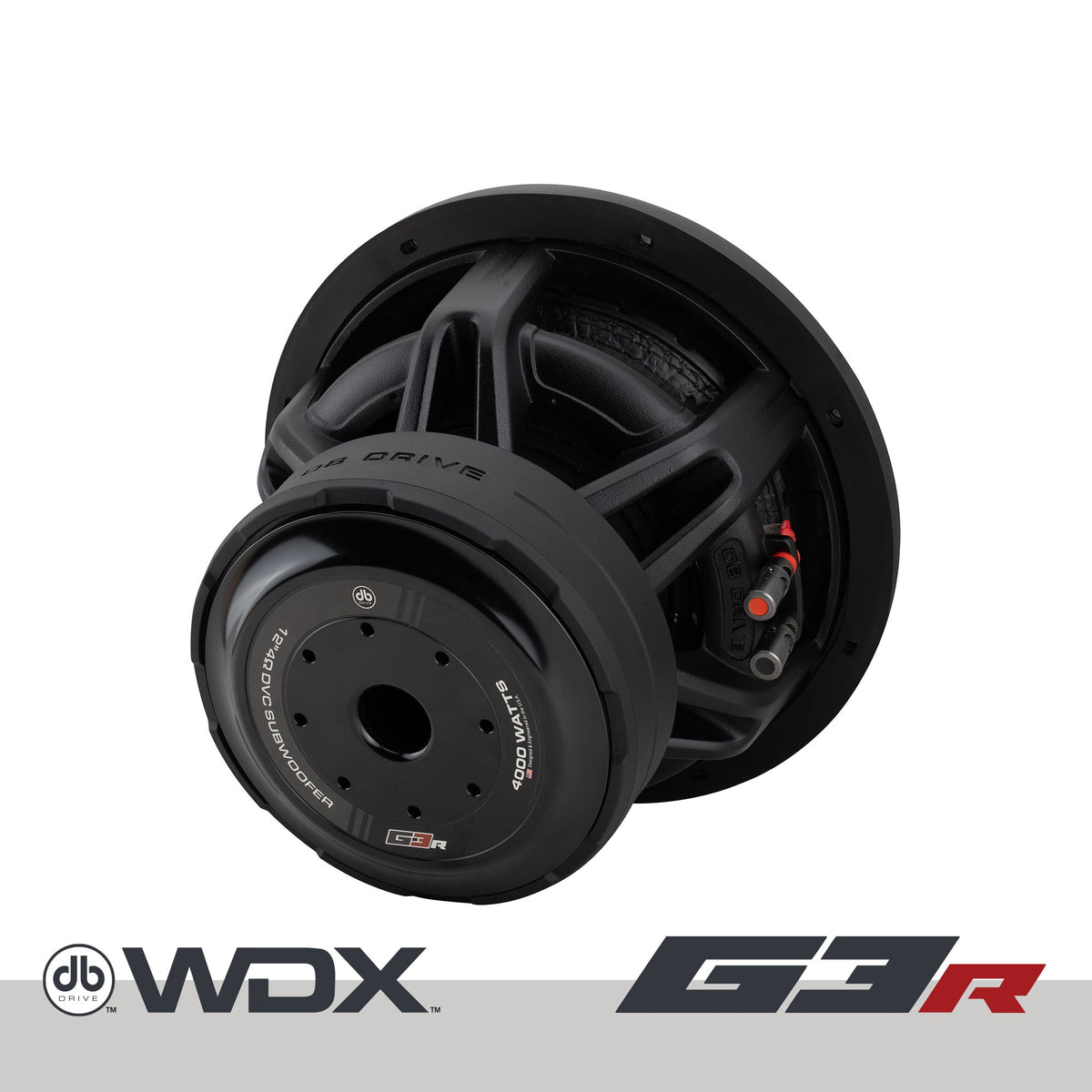 DB Drive WDX12G3R.4 : 12 in. Dual 4-Ohm Subwoofer